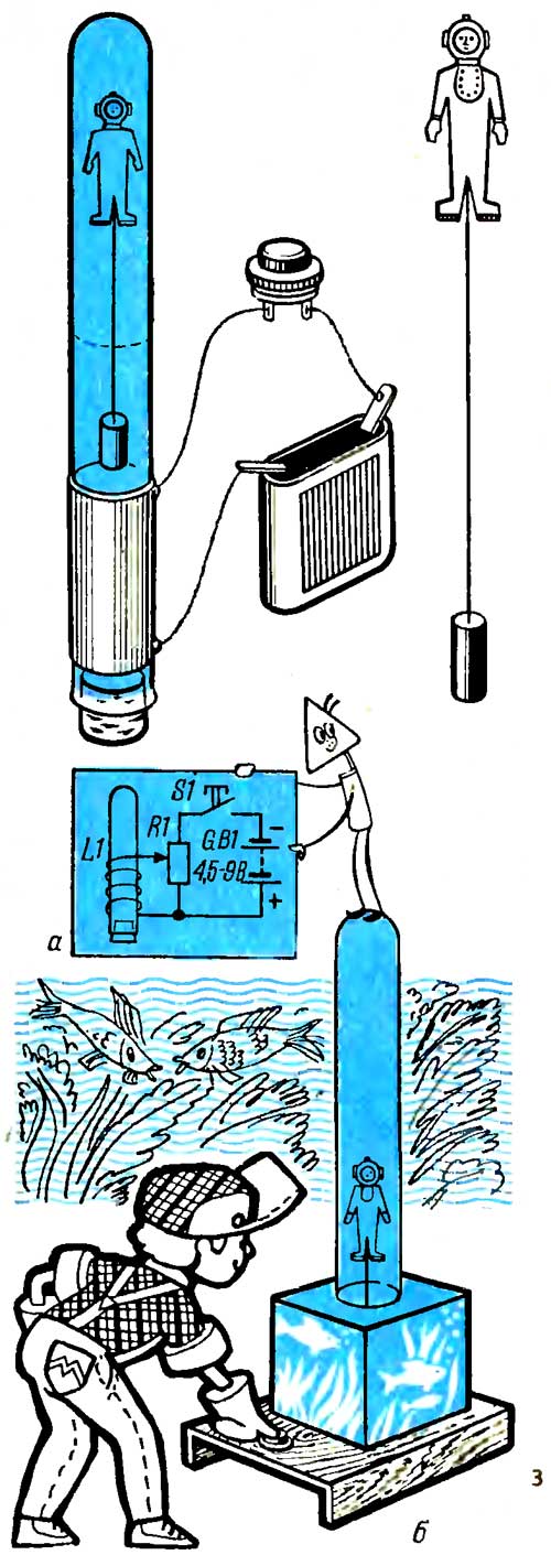 Электромагнитный водолаз