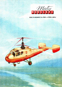 Журнал "Mały Modelarz" 1963 год №12
