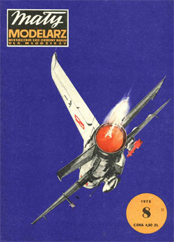 Журнал "Mały Modelarz" 1975 год №8