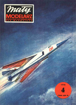 Журнал "Mały Modelarz" 1978 год №4