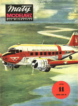 Журнал "Mały Modelarz" 1978 год №11