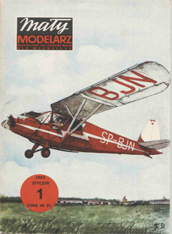 Журнал "Mały Modelarz" 1983 год №1