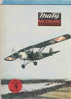 Журнал "Mały Modelarz" 1983 год №9