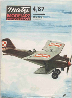 Журнал "Mały Modelarz" 1987 год №4