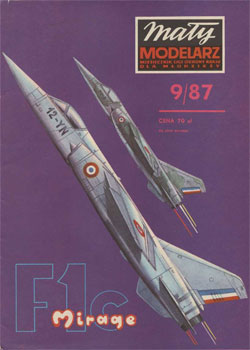 Журнал "Mały Modelarz" 1987 год №9