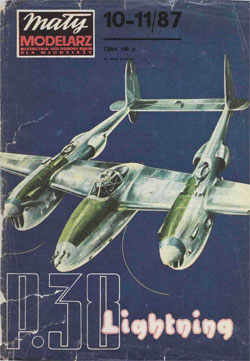 Журнал "Mały Modelarz" 1987 год №10-11
