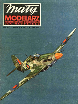 Журнал "Mały Modelarz" 1971 год №8