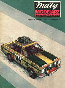 Журнал "Mały Modelarz" 1972 год №2
