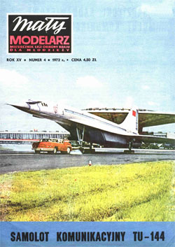 Журнал "Mały Modelarz" 1972 год №4